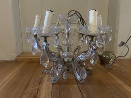 Eleganter Kristall Kronleuchter 6-flammig
