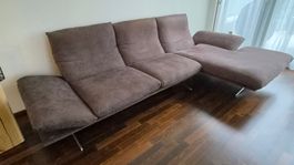 Koinor Sofa Francis mit Longchair in Stoff