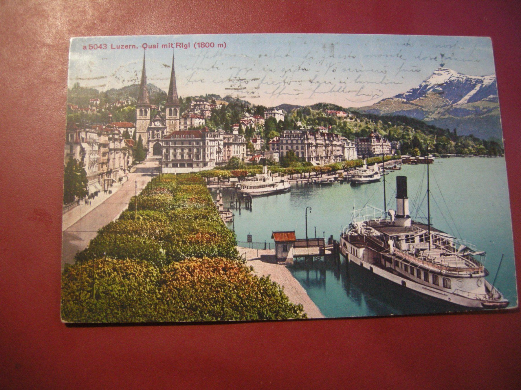Cartoline postali: 5 POSTKARTEN LUZERN, AB 20.IX.04 // 10.VII.07 – Usato da Eschenbach SG venduto da eDaisy 2