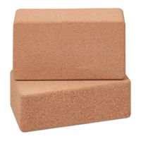 YOGABLOCK im 2er Set KORK