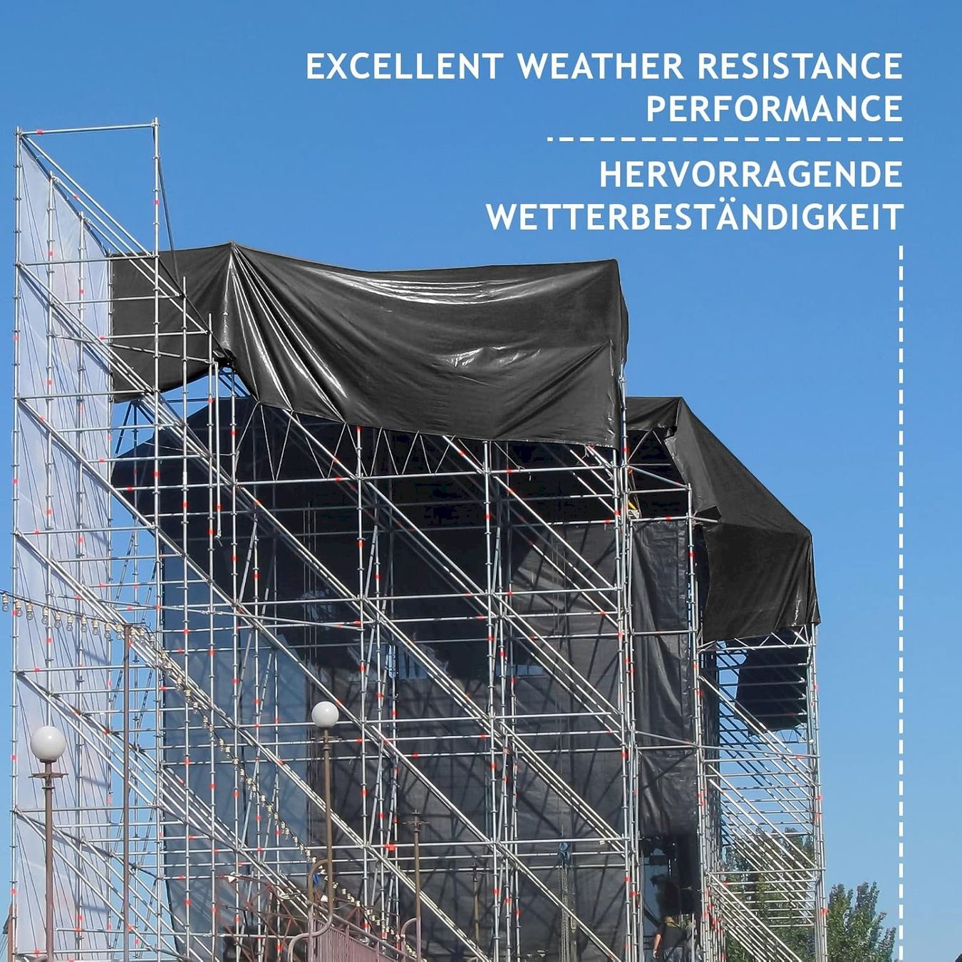 Autres: Abdeckplane 4x8m wasserdicht PVC – Neuf avec emballage d'origine à Bottighofen par zaap 6