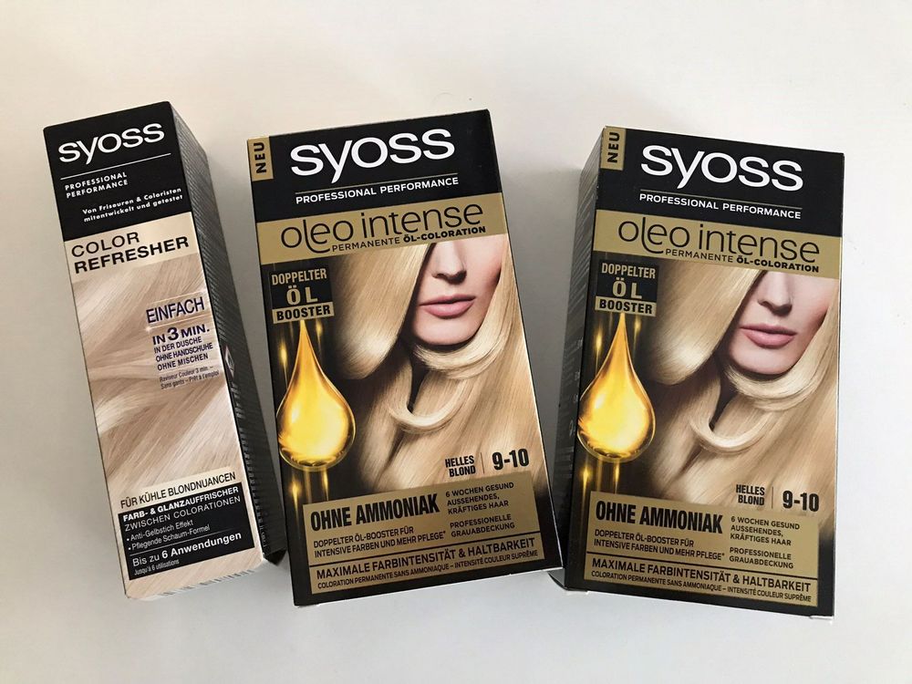 2 Syos Haarfarbe blond & Color Refresher (Neu und originalverpackt) in ...