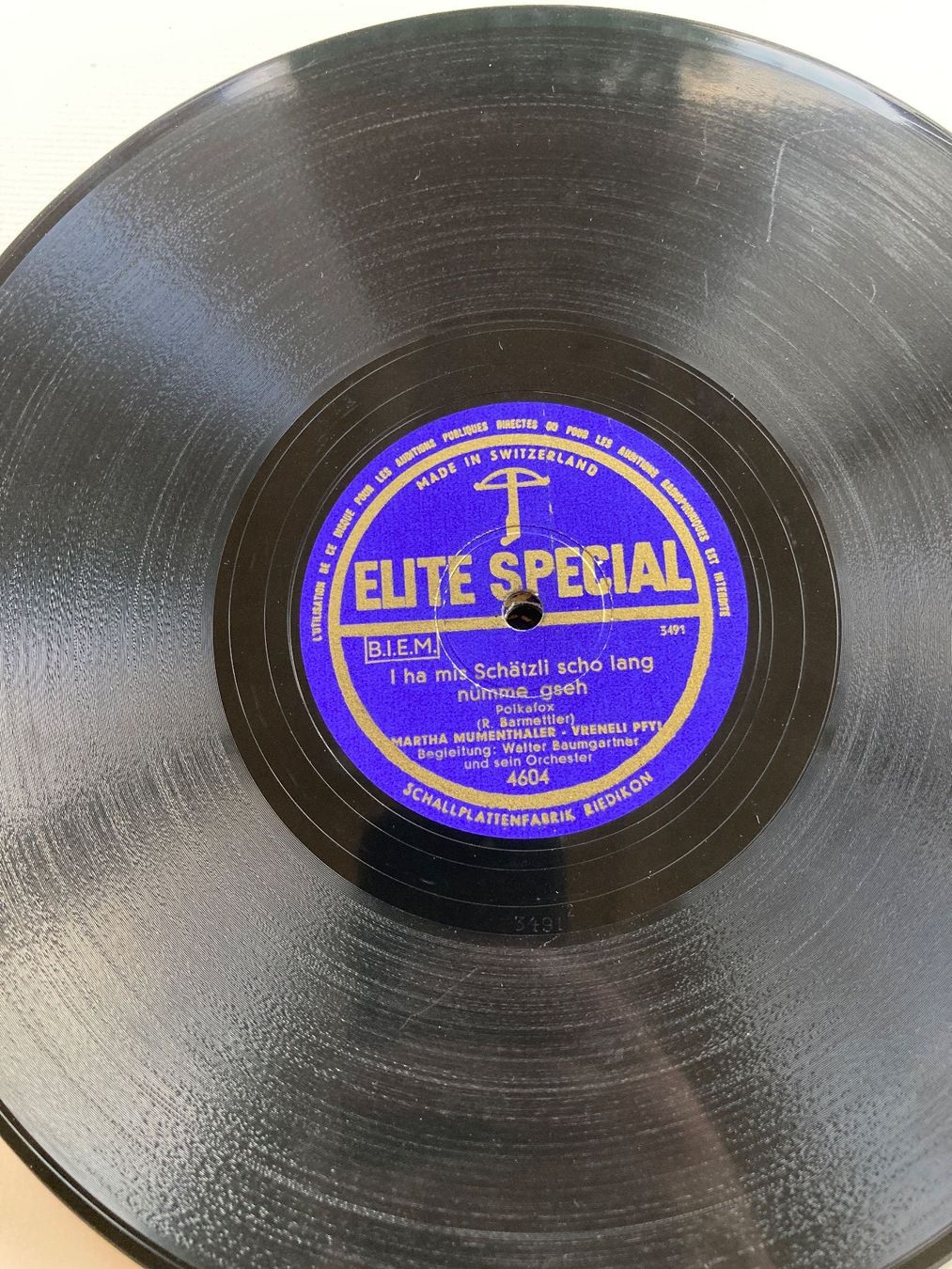 Dischi in vinile: 14 schweizerische Schellackplatten, Lys Assia, Fredy Scheim, – Usato da Altstätten SG venduto da orthophonix 1