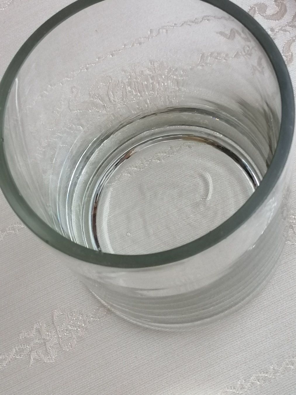 Bicchieri: Vintage Glas mit versilbertem Deckel – Usato da Rheinfelden venduto da Cleopatra2000 2