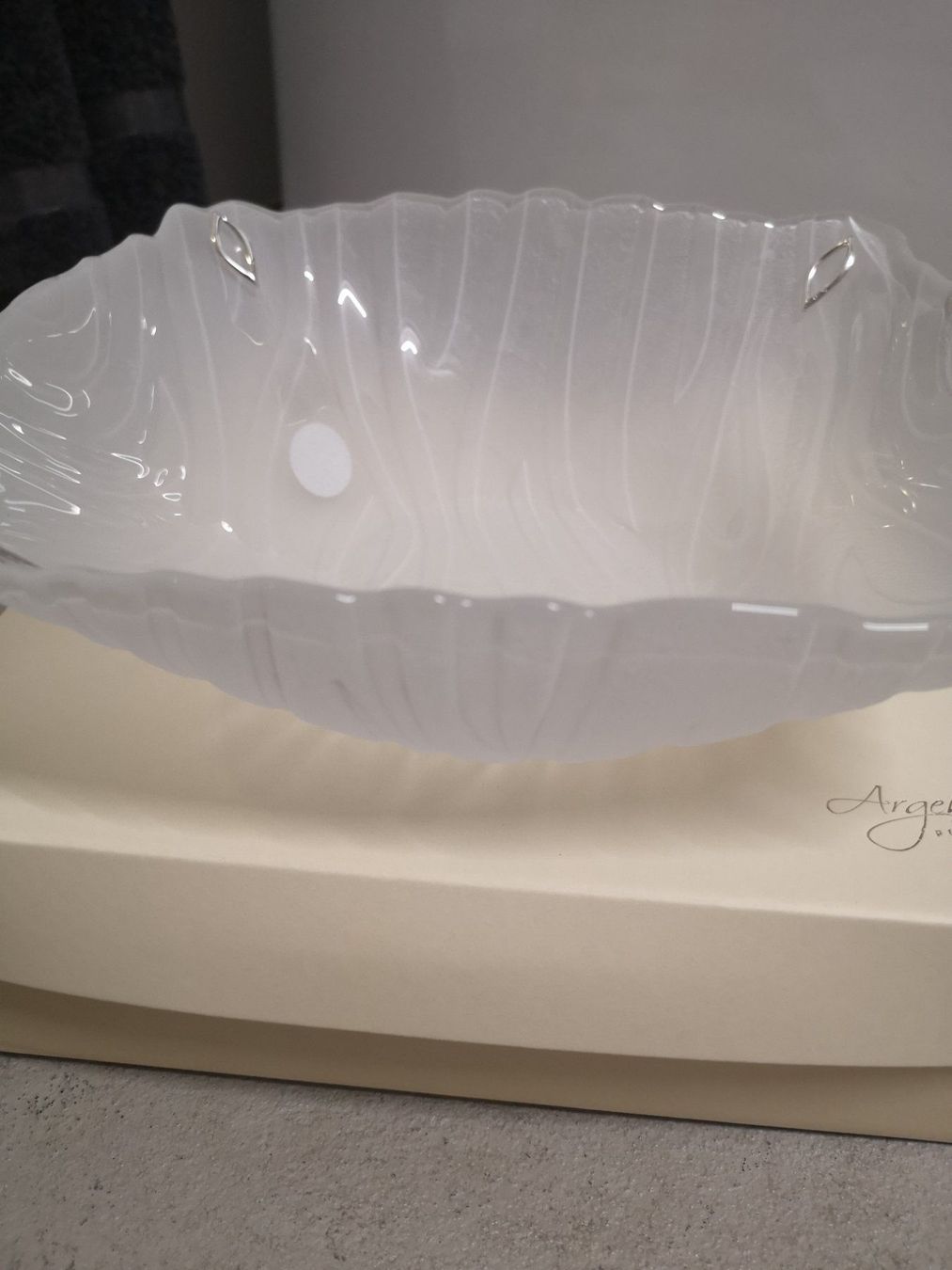 Ciotole: Elegante Glasschale NEU – Nuovo e nell'imballaggio originale da Buchs ZH venduto da Solletico 3