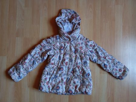 MEXX Jacke Blumen mit Fleecefutter Gr. 104