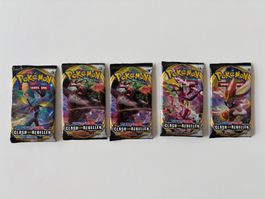 Pokemon Booster Set Schwert & Schild Clash der Rebellen DE