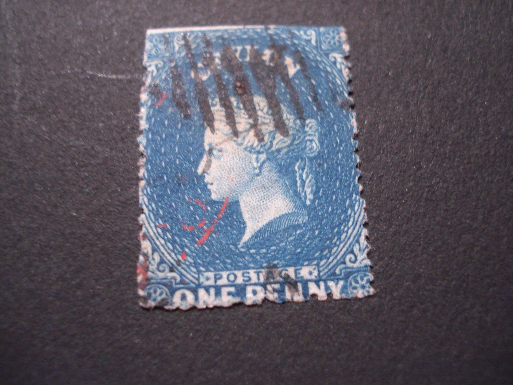 Tutti i francobolli: uralte Briefmarke Ceylon,  1 Penny, gestempelt – Usato da Niederwil AG venduto da morostahu