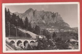 Bahn nach Leukerbad - ca. 1930