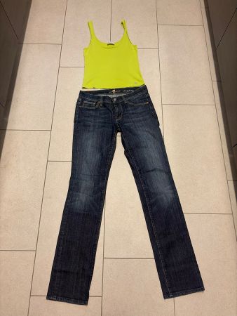 Seven For All Mankind Straight Leg Jeans W29 Premium Den