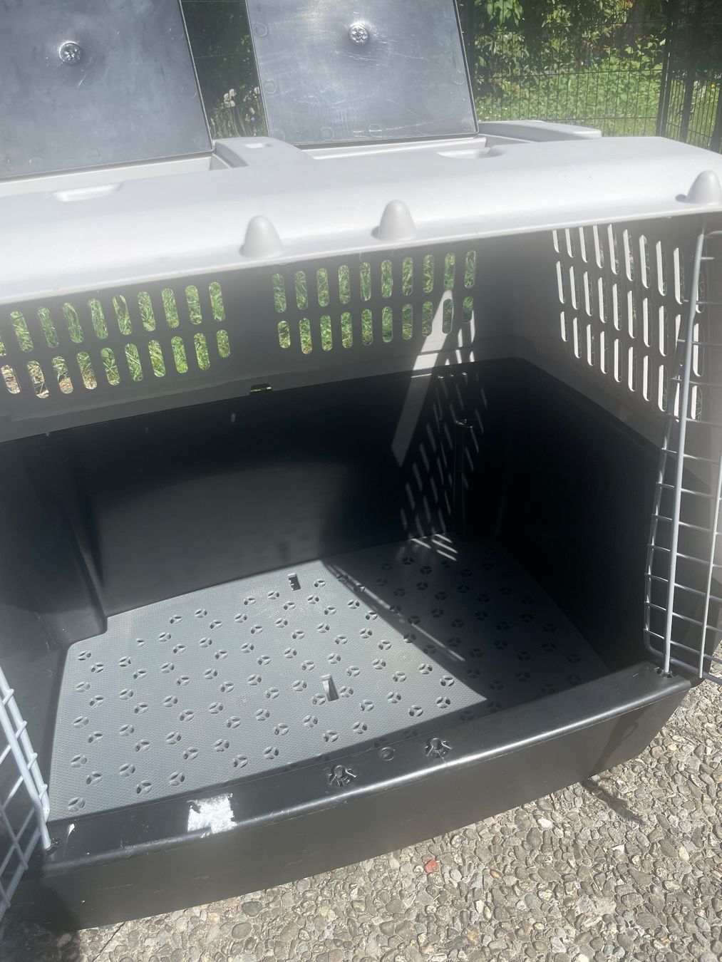 Gabbie, trasporto & Sicurezza: Praktische Hunde Transportbox – Usato da Einigen venduto da Monki777 1