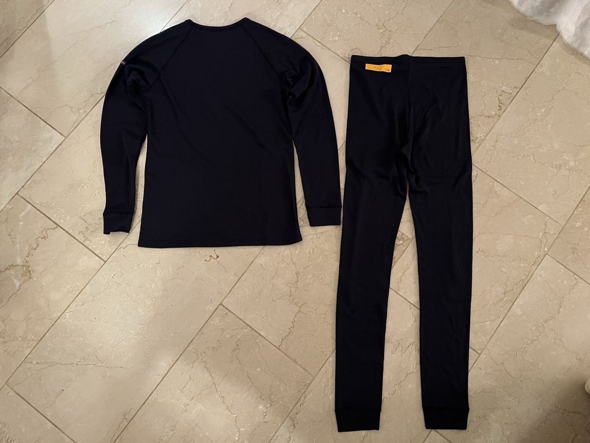 Odlo Biancheria intima: Set Thermounterwäsche Odlo Basic Layer 176 dunkelblau – Usato da Jona venduto da simsa02 1