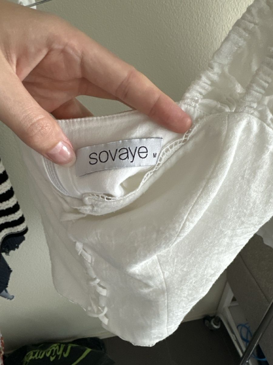 Tops: Sovaye Korsett Top Weiss Groesse M 100% Polyester – Gebraucht aus Zug von a.marryl 1
