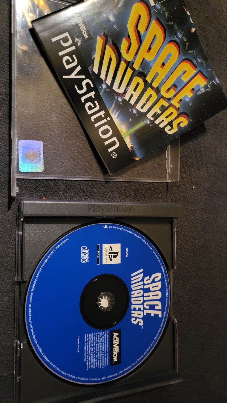 Spiele: Space Invaders / Playstation 1 Spiel. – Gebraucht aus Biel/Bienne von Retrohr 1