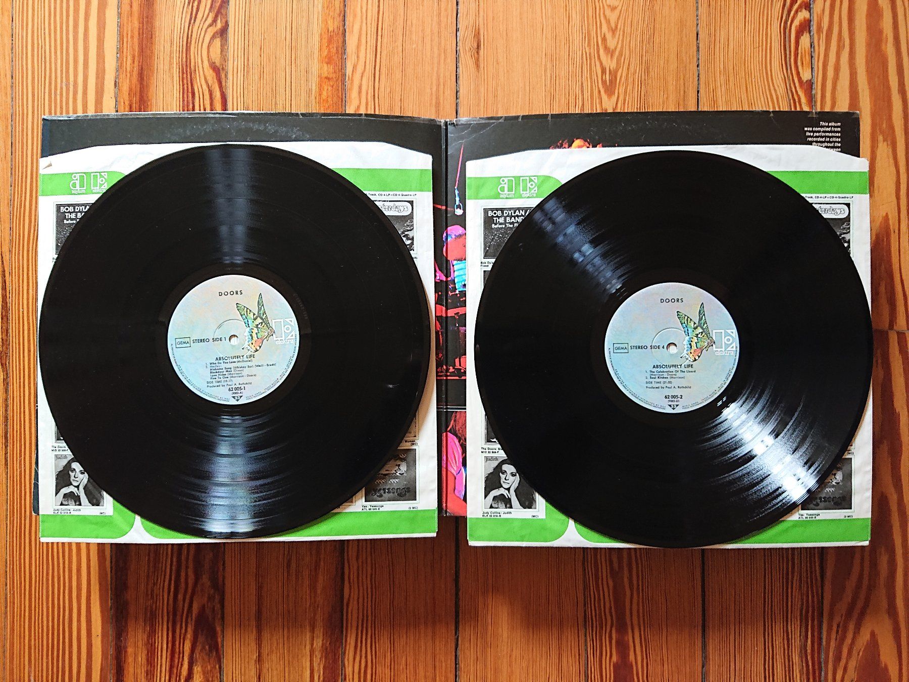 Dischi in vinile: THE DOORS - Absolutely Live (2 LP, 1970) – Usato da Genève venduto da othhei 4