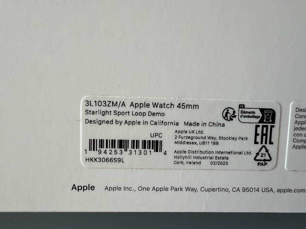 Bracciali & Braccialetti: Apple Watch 45mm Starlight Sport Loop  – Nuovo e nell'imballaggio originale da Ittigen venduto da mai_qfr8 1