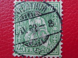 1882: Nr.49, Faserpapier von WINTERTHUR, Kat: 150.-