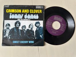 TOMMY JAMES AND THE SHONDELLS tolle Single Crimson and clove