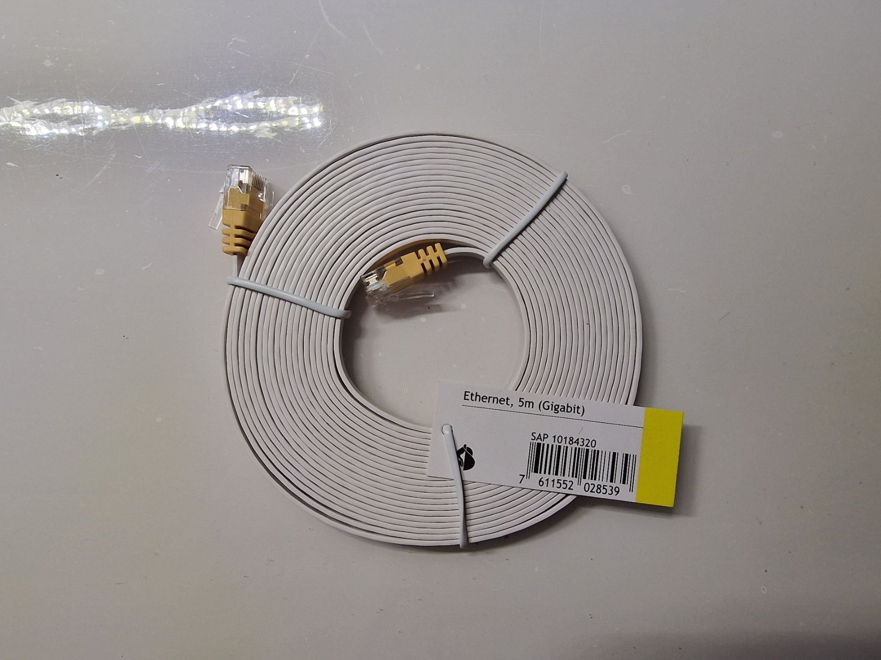 Swisscom Cavi: Swisscom Ethernet-Kabel 5m – Nuovo e nell'imballaggio originale da Luzern venduto da LuzernVerkauft