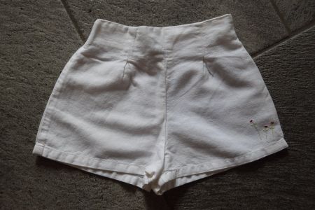 Mädchen Elle Shorts gr. 6 (ca. 116) Leinen