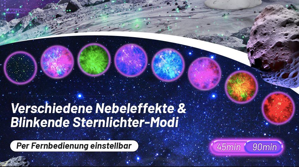 Lampade: LED-Sternenhimmel Projektor Astronaut – Nuovo e nell'imballaggio originale da Châtelaine venduto da topshop.switzerland 4