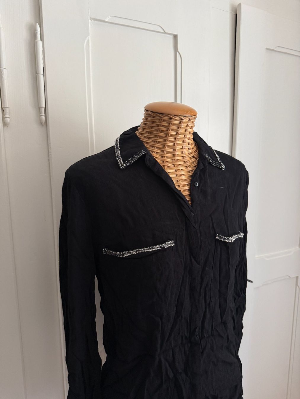 Zara Camicette: ZARA - Bluse schwarz S – Usato da Zürich venduto da Diazaio 1