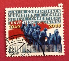 Nr.1328 Genfer Konvention Sondermarken GESTEMPELT 2009