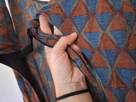 Jumpsuit mit geometrischem Muster Grösse S