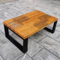 Salontisch Holz, Couchtisch rechteckig, asiatische Möbel 110