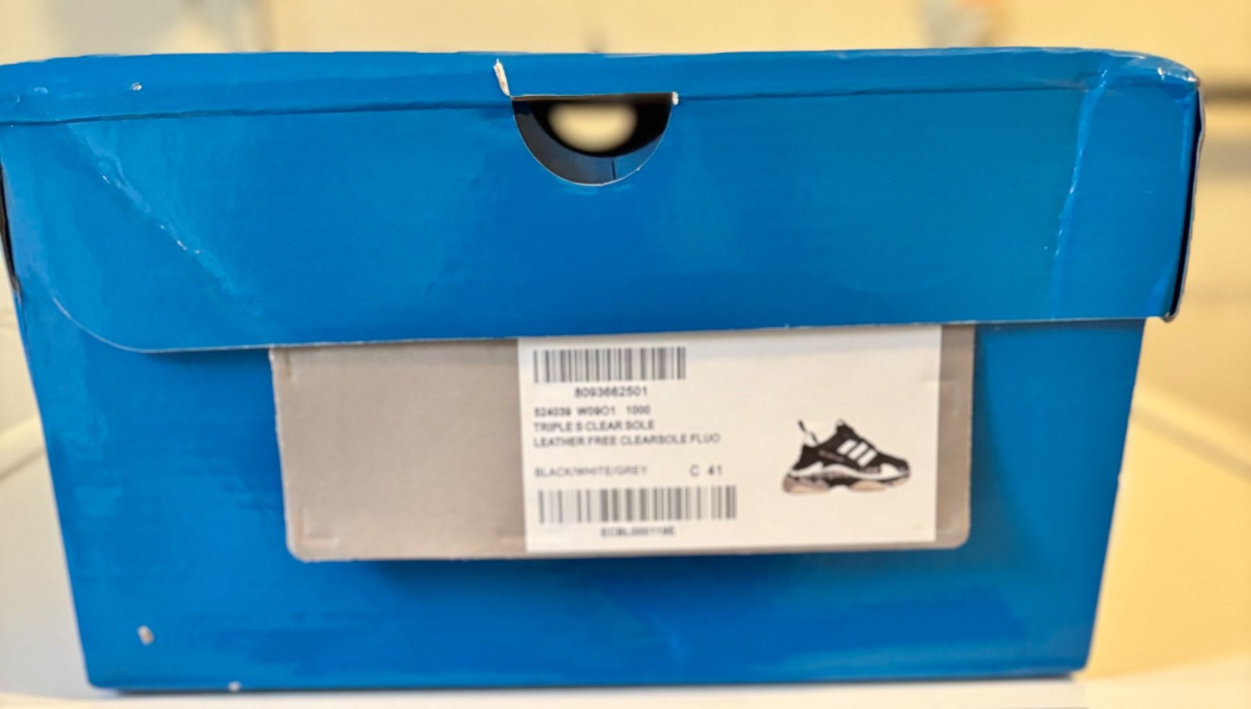 Balenciaga Scarpe da uomo: Balenciaga x Adidas Triple S Black – Nuovo e nell'imballaggio originale da Zollikerberg venduto da Onetop 4