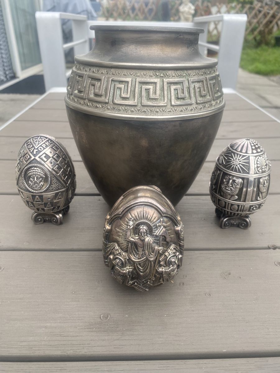 Tutte le decorazioni: Oeuf grec décoratifs  – Usato da Chavornay venduto da sof_wh6r 1