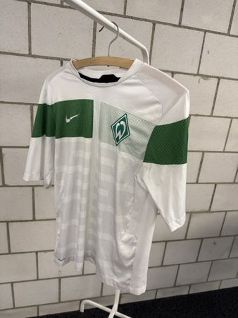 Werder Bremen Nike Trikot weiss grün Grösse S gebraucht