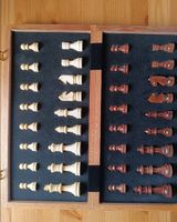 Schach Chess Schachspiel Schachbrett Naturholz Neu