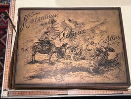buch, mappe hochzeitsreise durch die schweiz berlin um 1880
