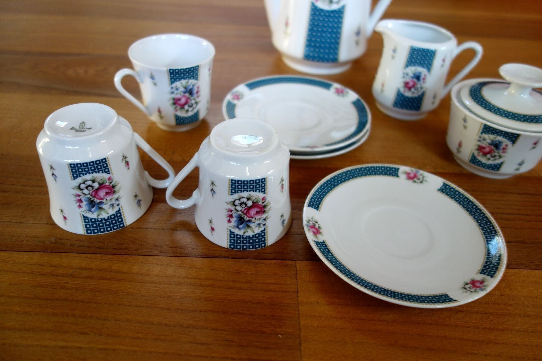 Set di piatti: Service 60/70ger Deko vintage Kaffee – Usato da Wittwil venduto da Schnaeppli64 3