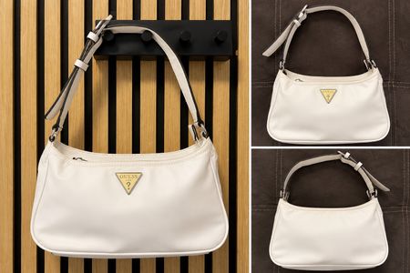Guess Handtasche weiss Schultertasche guter Zustand