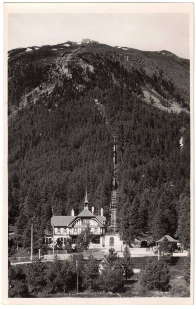 Ansichtskarten: St. Moritz - Standseilbahn Muottas Muragl – Gebraucht aus Binningen von Mountainrider