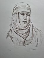 BODMER PAUL LITHOGRAPHIE SIGNIERT NUMMERIERT