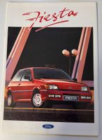 FORD FIESTA ORIGINAL VERKAUFSBROSCHÜRE TOP ZUSTAND, SAMMLER
