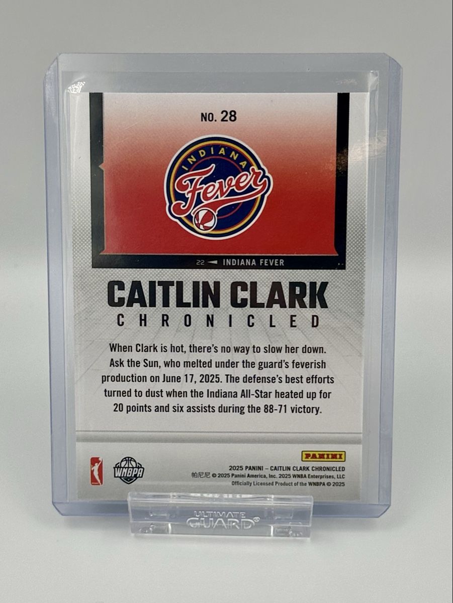 Panini Carte collezionabili: Caitlin Clark Chronicled - Panini Nr.28 Holo! – Nuovo (secondo la descrizione) da Lyss venduto da Swissmantis 1