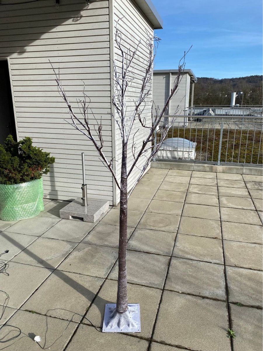 Tutte le decorazioni: LED Baum mit Schnee, 200cm Neupreis 149.- – Nuovo (secondo la descrizione) da Zürich venduto da kleinervogel 1