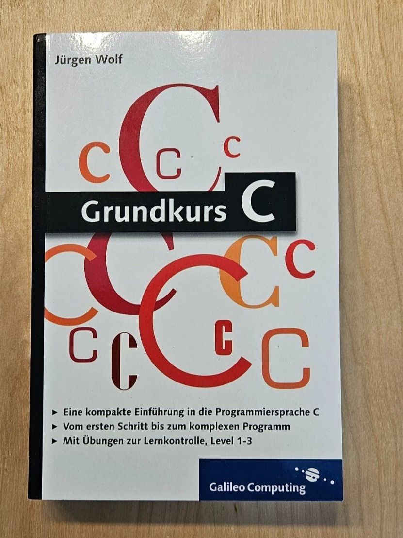Libri: C Programmierung lernen: Grundkurs – Usato da Lenk im Simmental venduto da oli66661