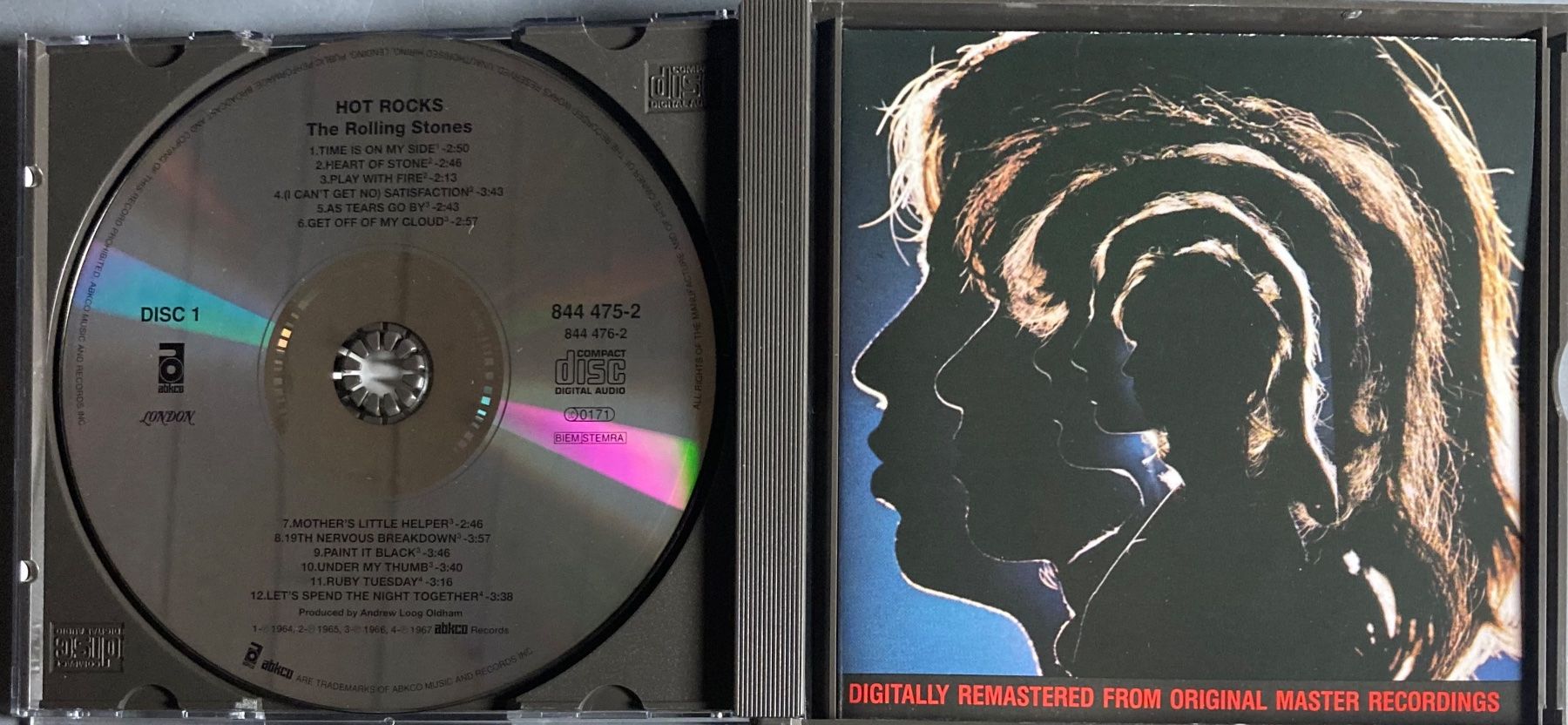 CDs: THE ROLLING STONES - HOT ROCKS 1964-1971 – Gebraucht aus Poliez-Pittet von Newtown-Records 2