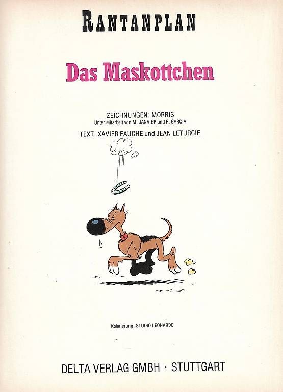 Fumetti: Band 1  mit Maskottchen – Usato da Zürich venduto da Nistiman 1