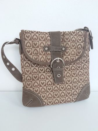 Damen Handtasche in Braun Beige