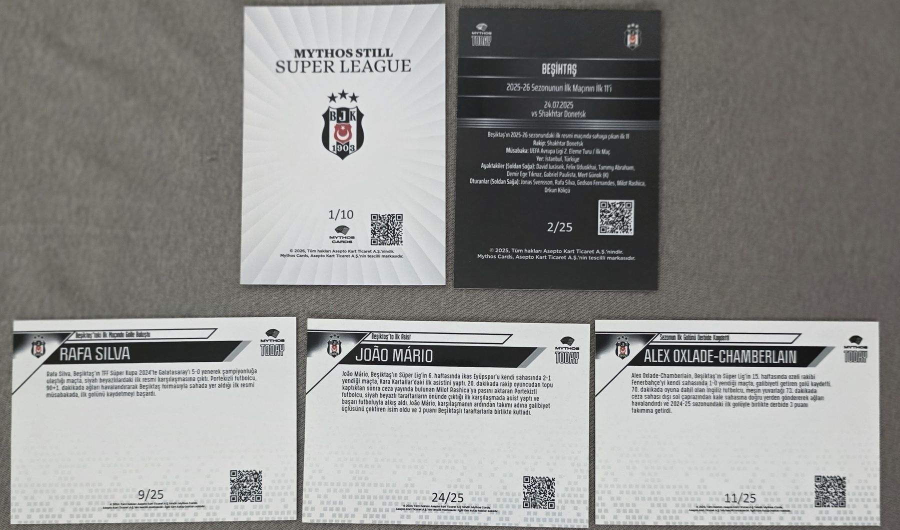 Carte collezionabili: Besiktas /10 /25 Sammelkarten – Nuovo (secondo la descrizione) da Dietikon venduto da Saka0 1