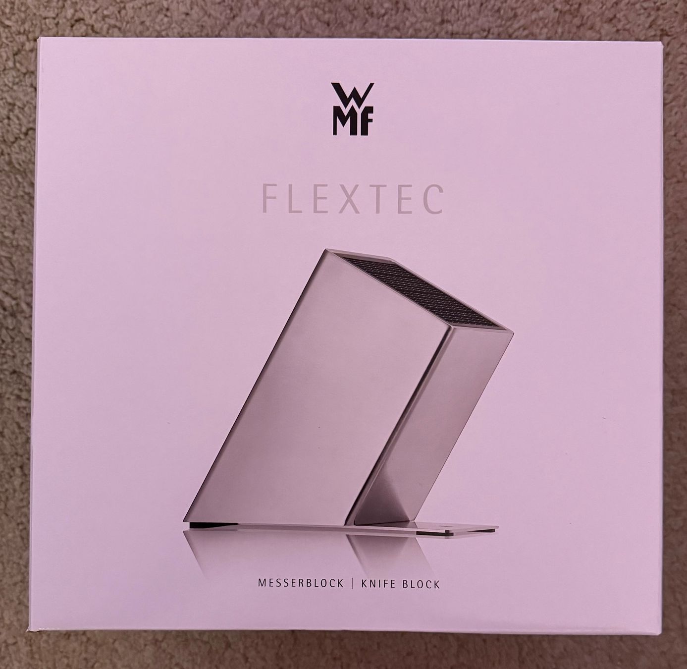 WMF Messer: WMF FLEXTEC Messerblock Cromargan® Silber, neuwertig – Neu und originalverpackt aus Zürich von pjwolf 2