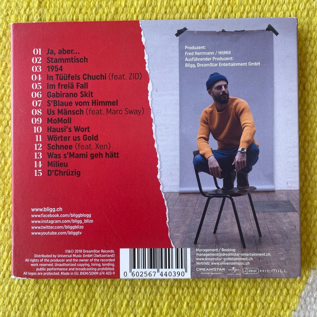 CDs: BLIGG-KOMBINATION (DIGIPACK) – Gebraucht aus Rorschacherberg von CD-Roli 1