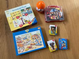 Set verschiedene Puzzles: 7 Stück
