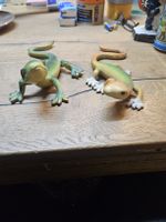 2x Gecko deko farbig  (DR)